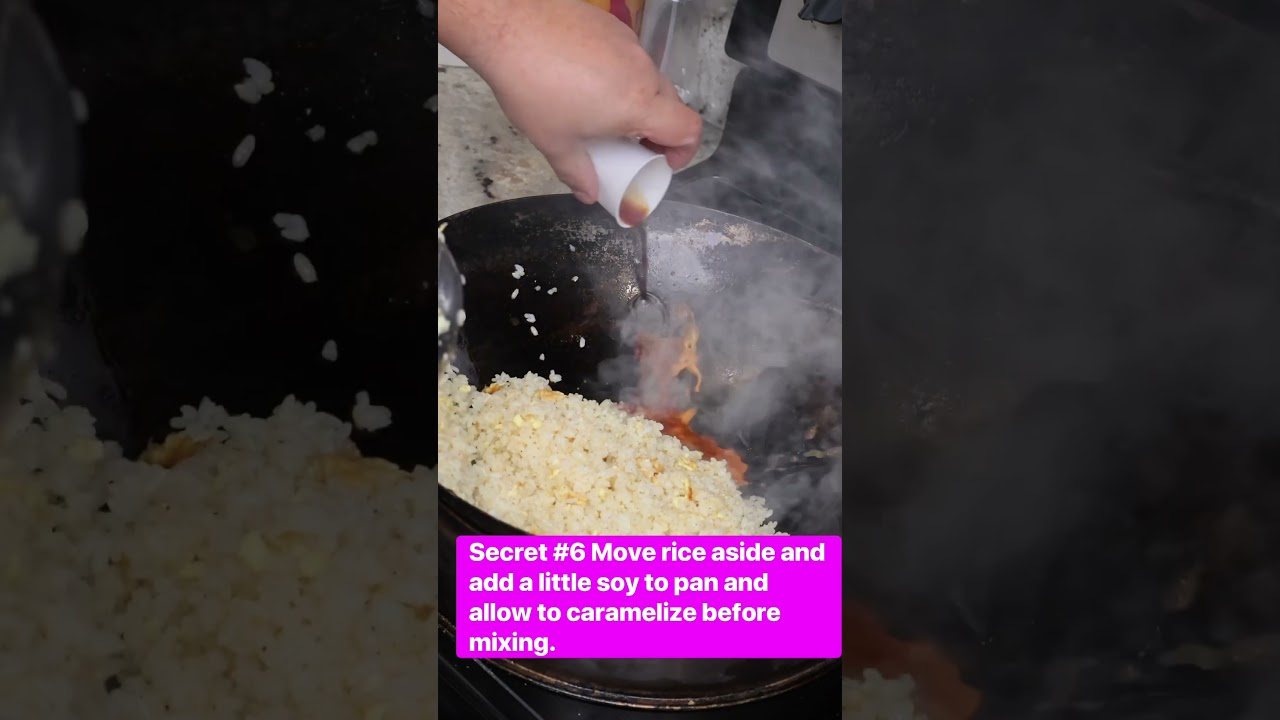 Restaurant Secrets to Amazing Fried Rice