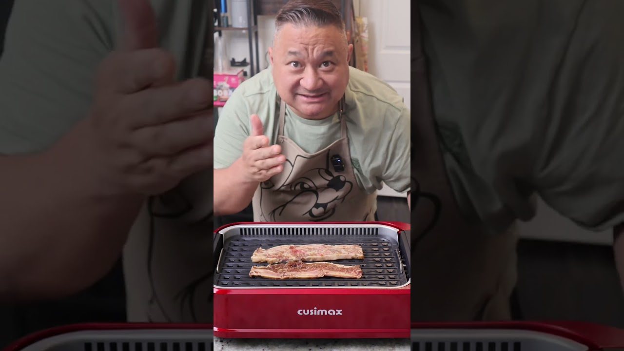 My New Smokeless Indoor Grill! It's Amazing!